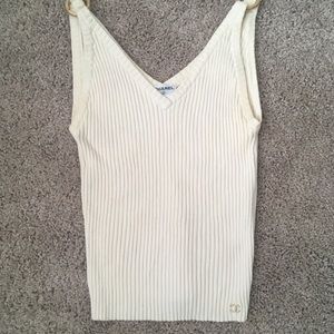 Chanel V Necked Tank